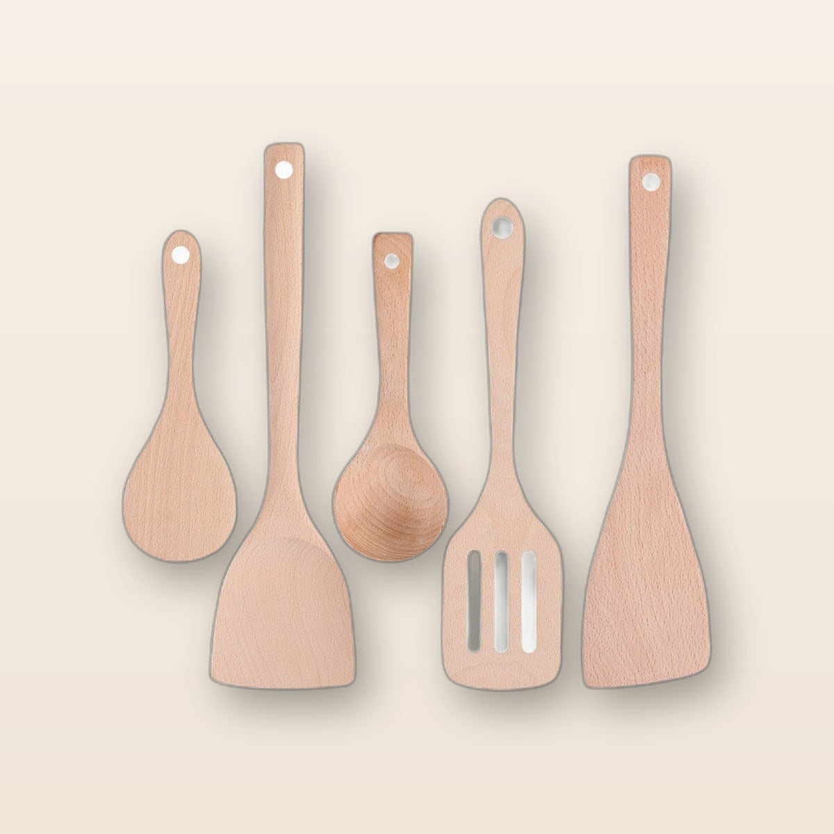 Beech wood cooking utensil by Glow Ritual