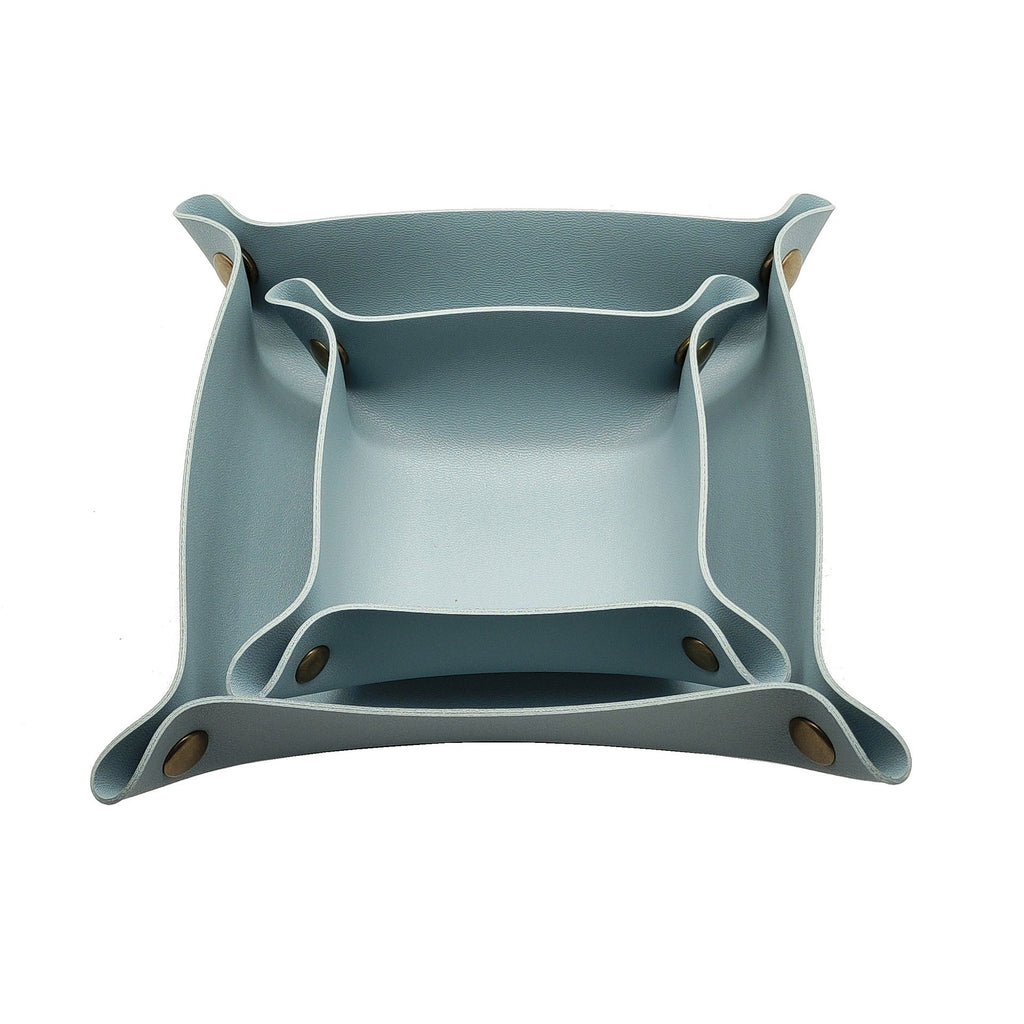 Leather valet catchall tray by Glow Ritual