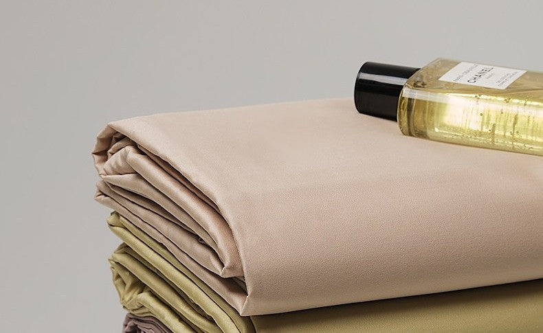 Cotton sateen duvet cover by Glow Ritual