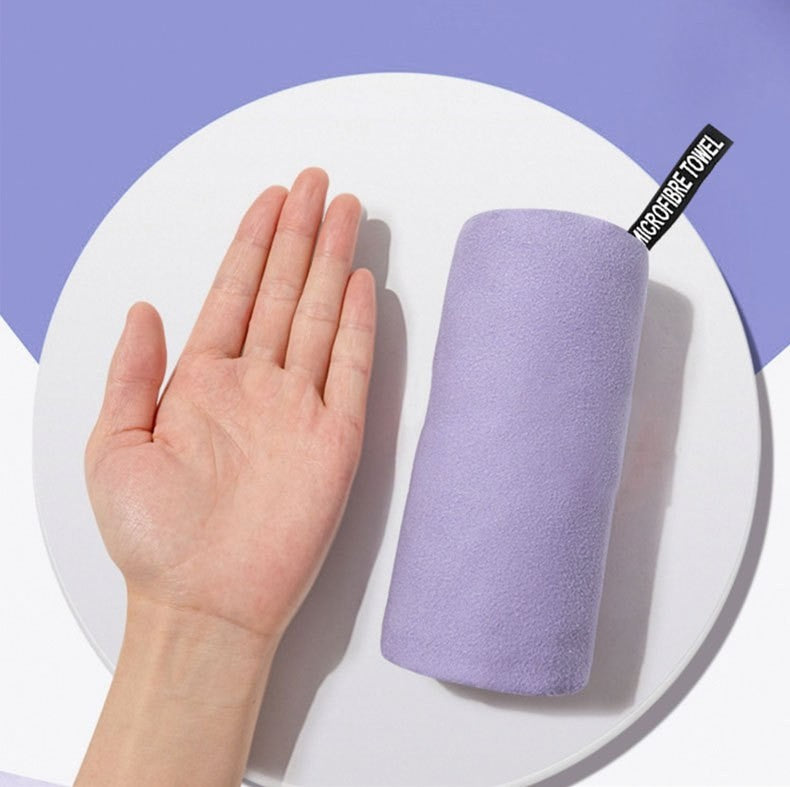 Quick-dry microfiber gym towel set by Glow Ritual