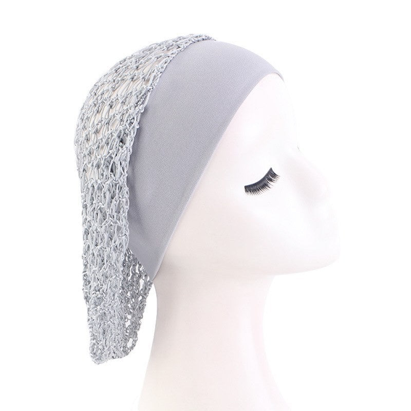 Crochet hair snood net by Glow Ritual