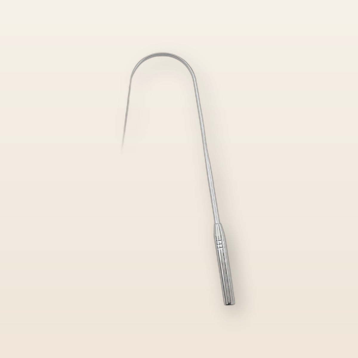 Stainless tongue scraper by Glow Ritual