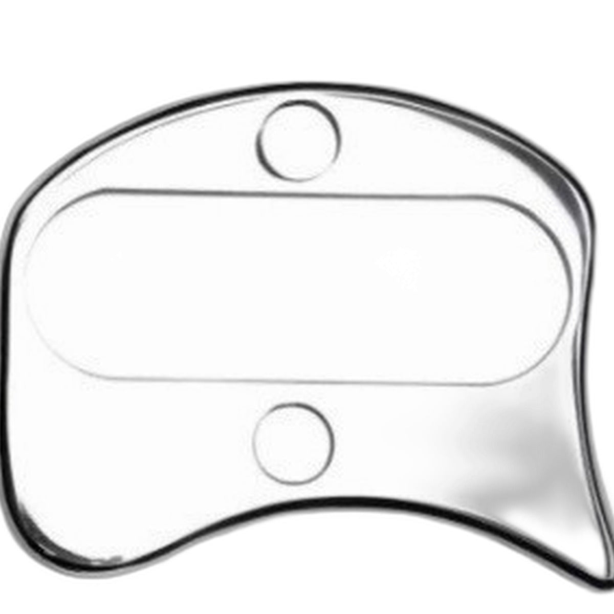 Stainless steel gua sha body tool by Glow Ritual