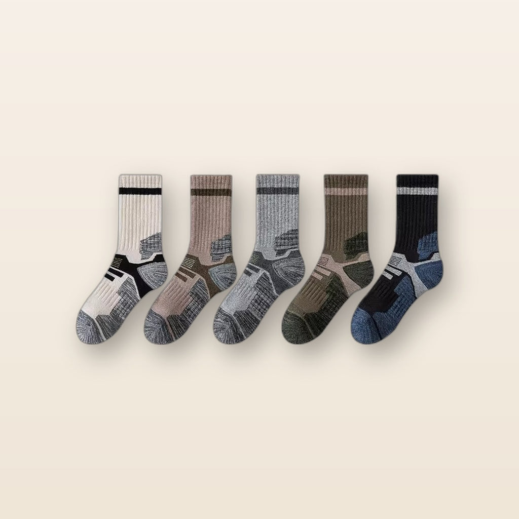 Merino wool blend hiking socks by Glow Ritual