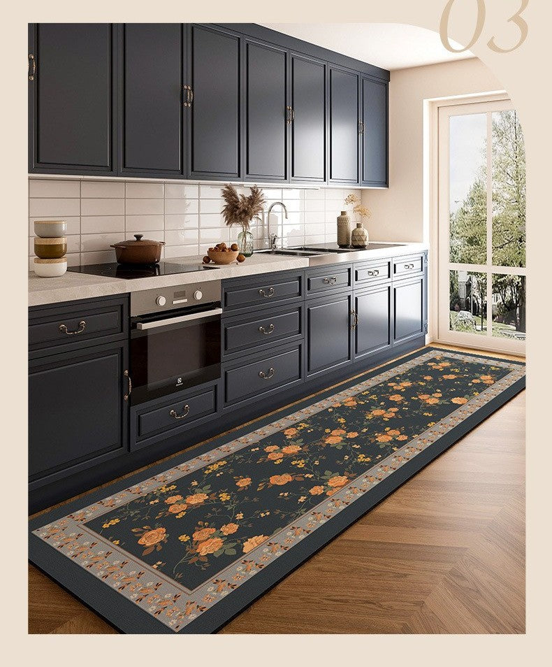 Diatomite kitchen runner rug by Glow Ritual