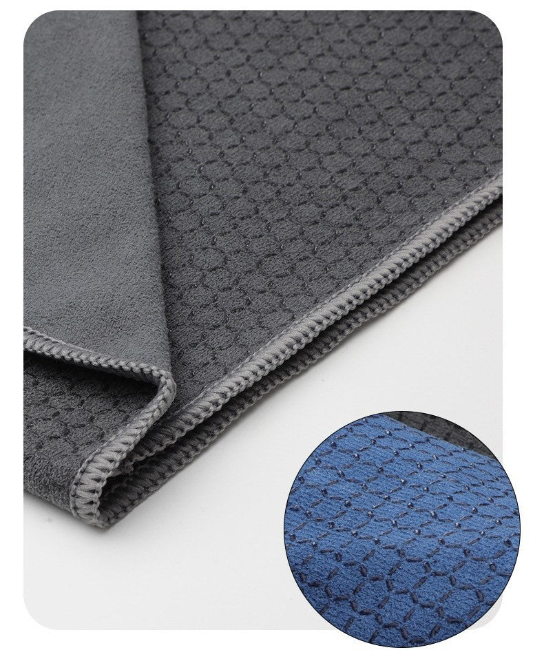 Non-slip yoga hand towel by Glow Ritual
