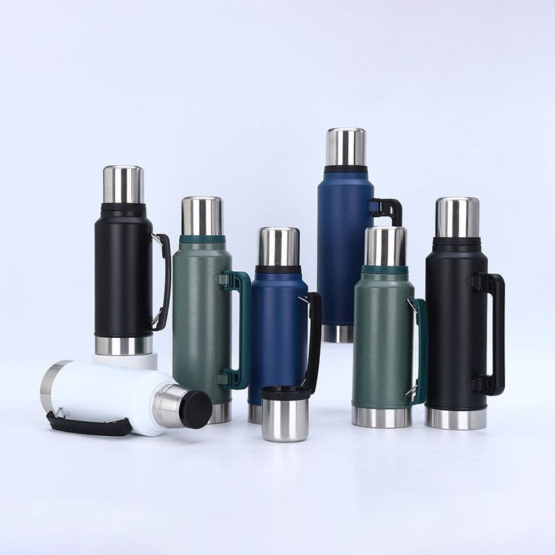 Insulated stainless steel flask by Glow Ritual