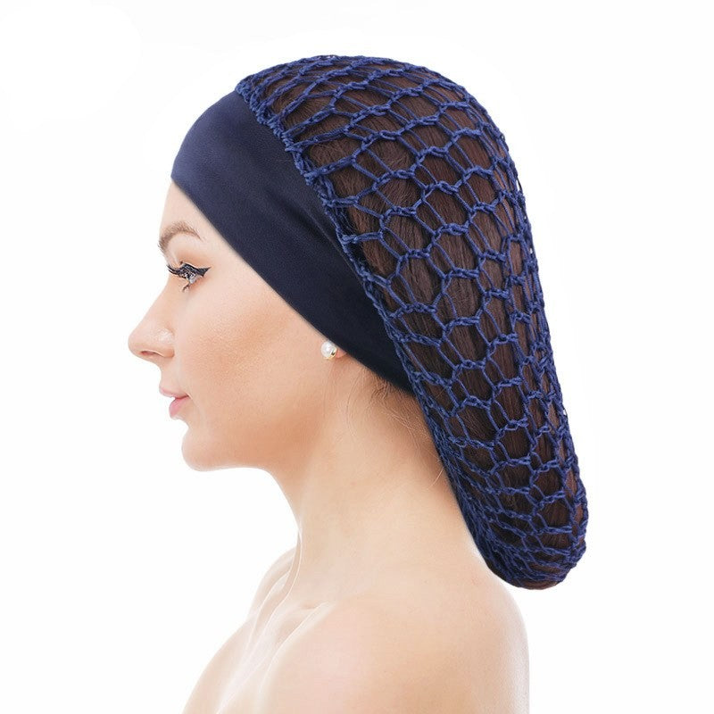 Crochet hair snood net by Glow Ritual