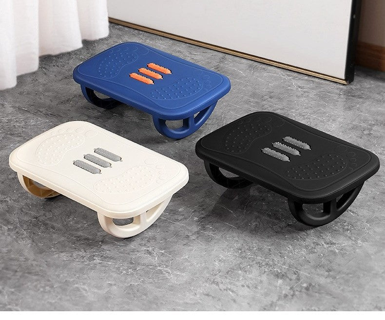 Ergonomic under-desk foot rest by Glow Ritual