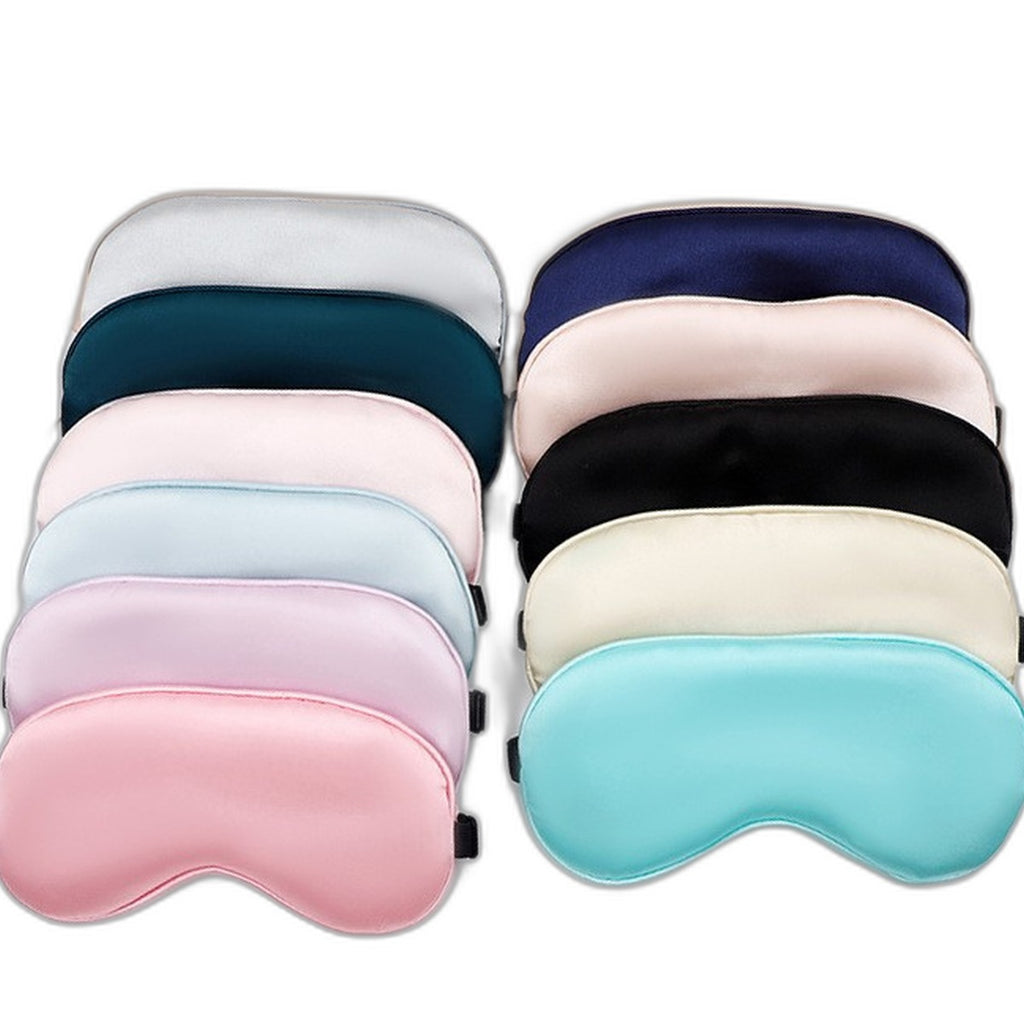 Satin sleep mask with adjustable strap by Glow Ritual