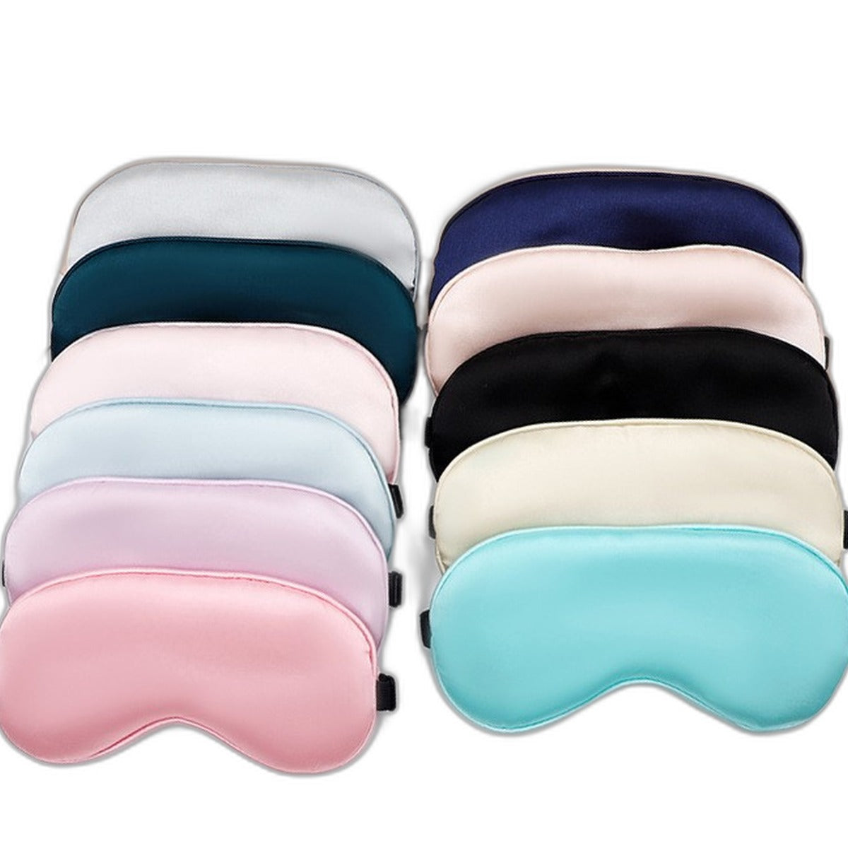 Satin sleep mask with adjustable strap by Glow Ritual