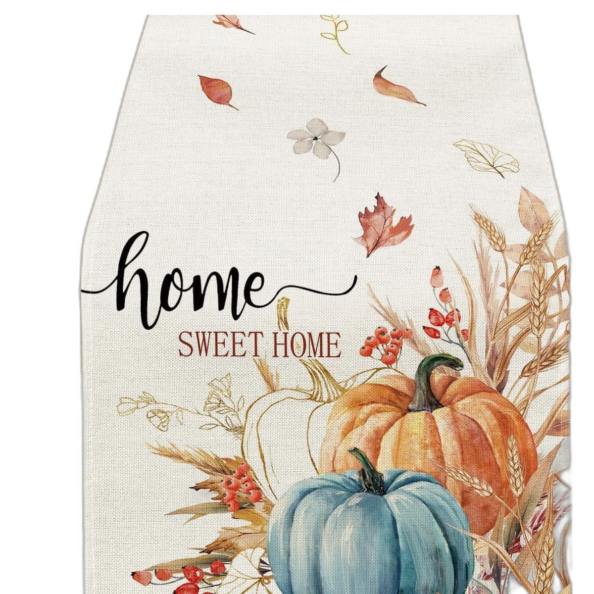 Fall table runner by Glow Ritual