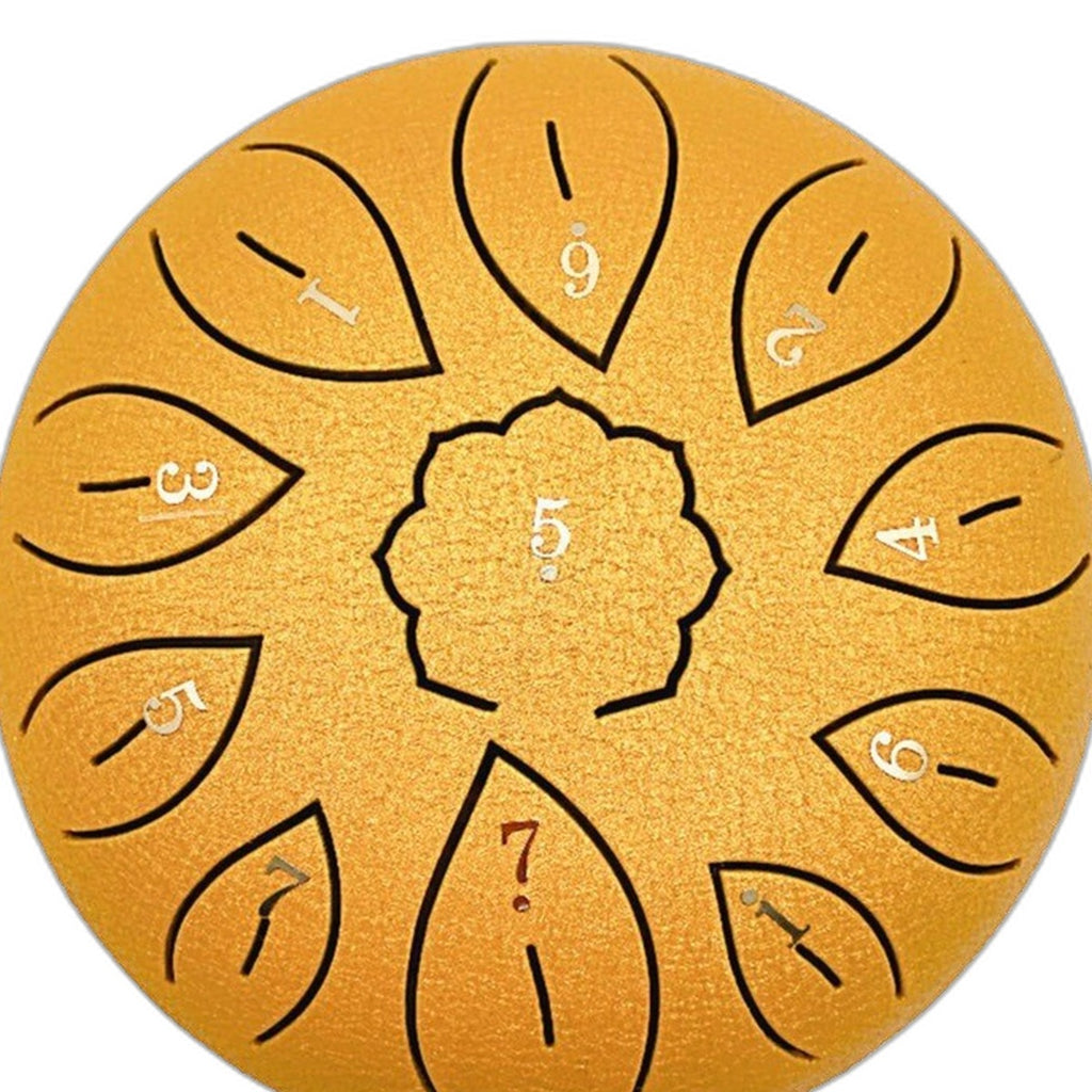 Steel tongue drum by Glow Ritual