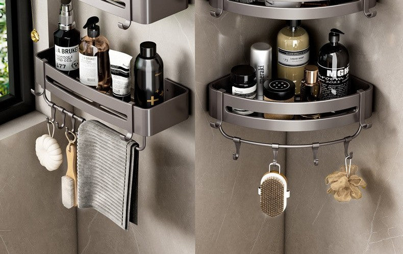 Corner shower caddy by Glow Ritual