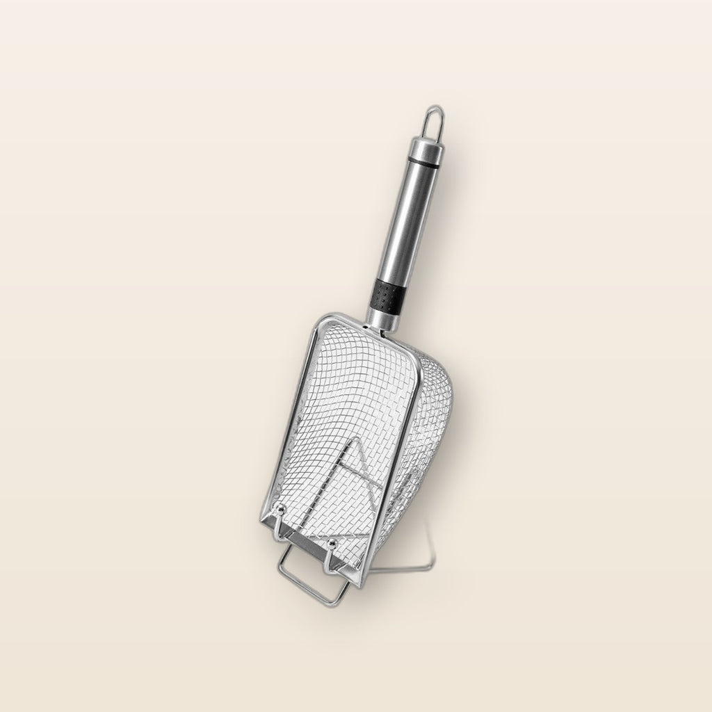 Metal cat litter scoop by Glow Ritual
