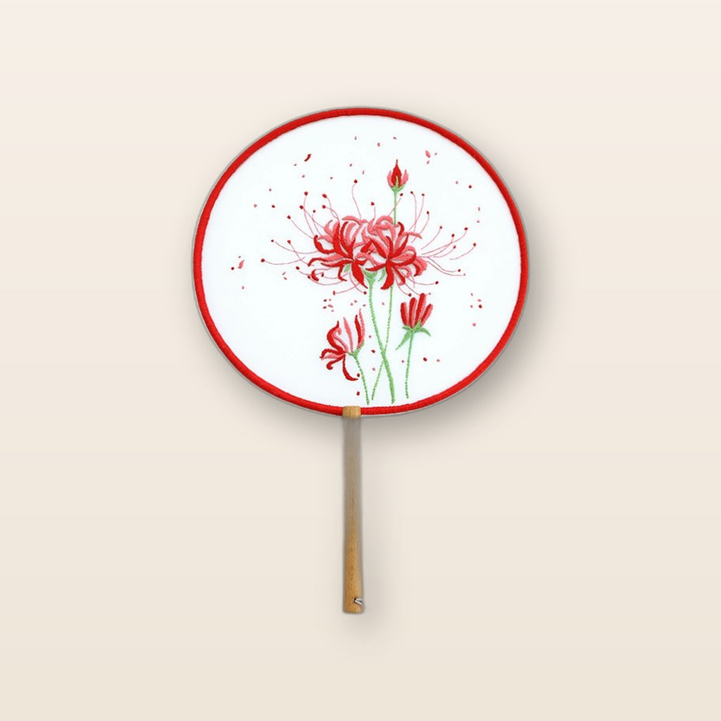 Embroidery fan kit by Glow Ritual