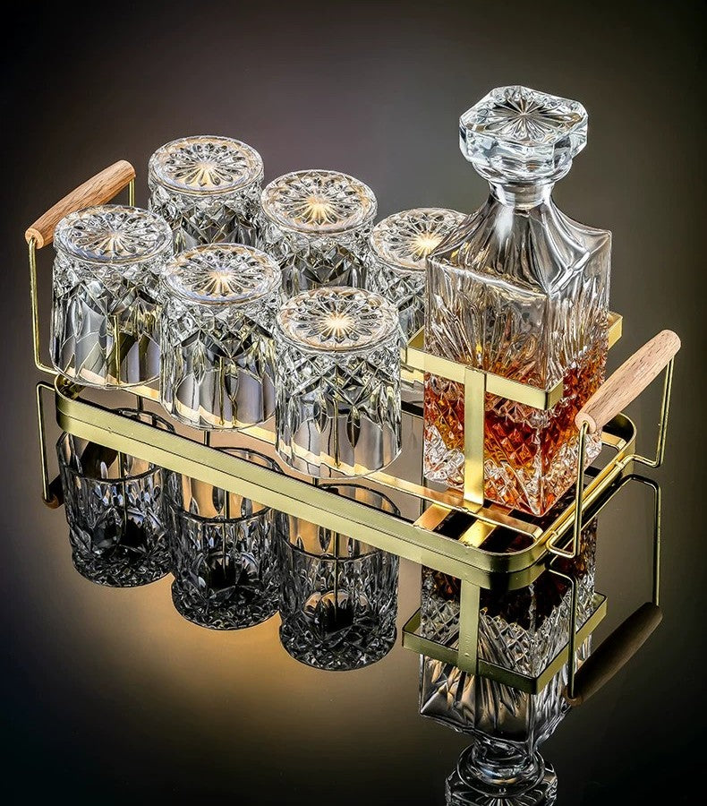 Whiskey glasses set of 6 by Glow Ritual
