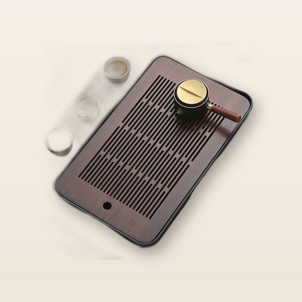 Bamboo tea tray by Glow Ritual