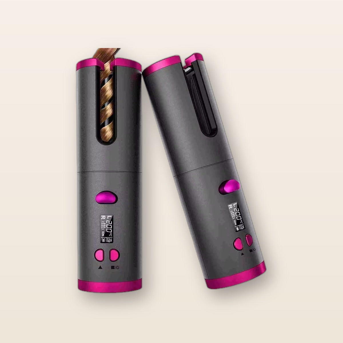 Cordless automatic hair curler by Glow Ritual