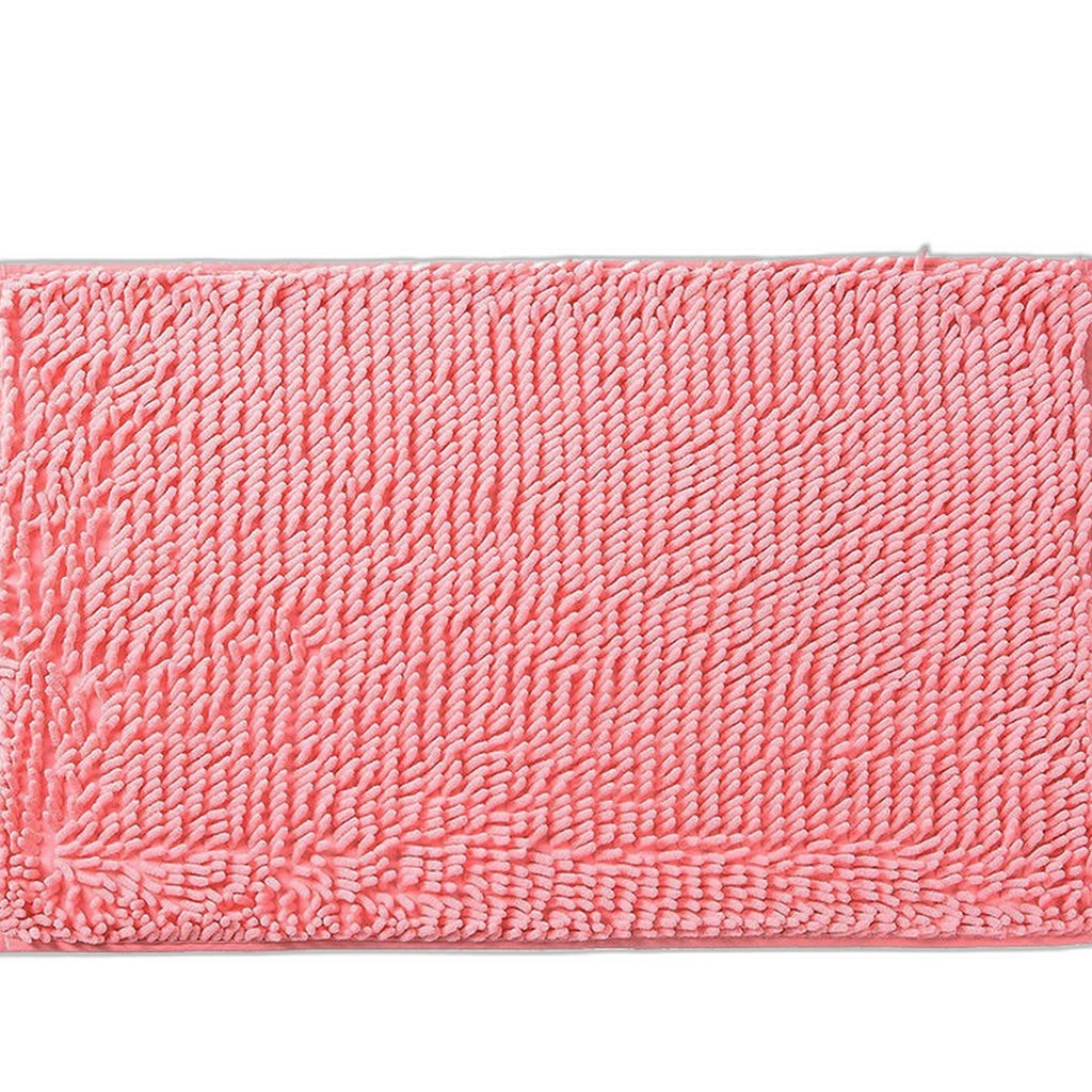 Chenille bath rug by Glow Ritual
