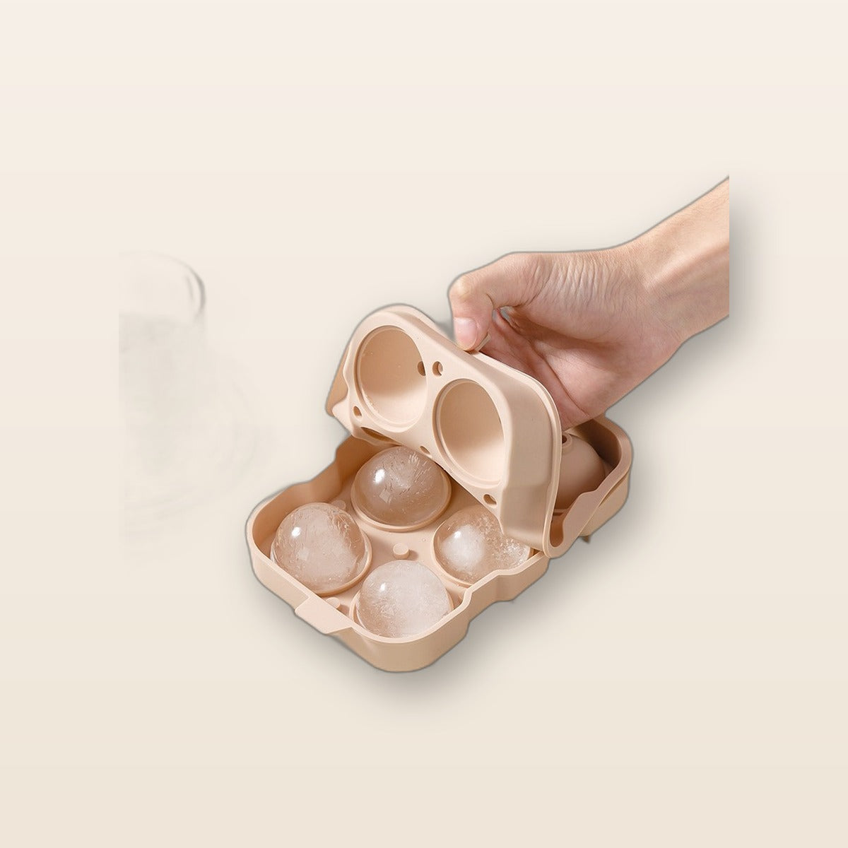 Silicone ice ball mold by Glow Ritual