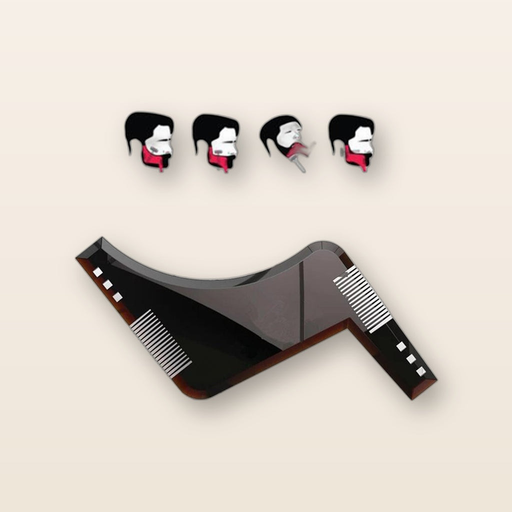 Beard shaping tool by Glow Ritual