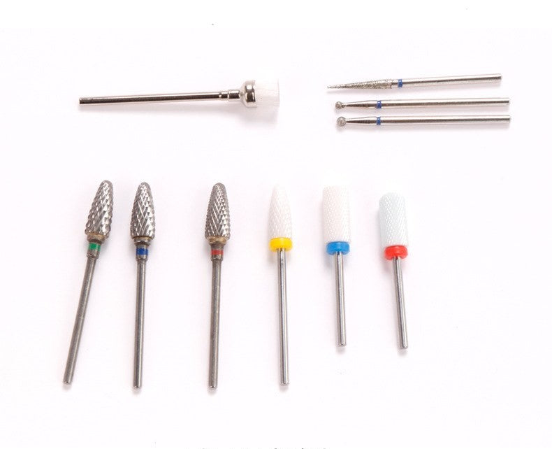 Nail drill bits set by Glow Ritual