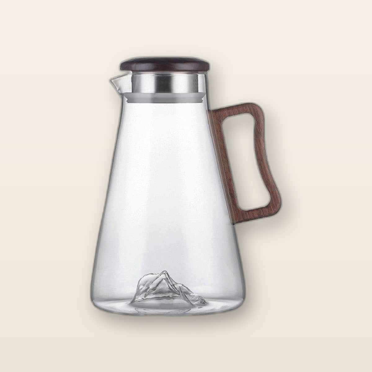 Glass water pitcher by Glow Ritual