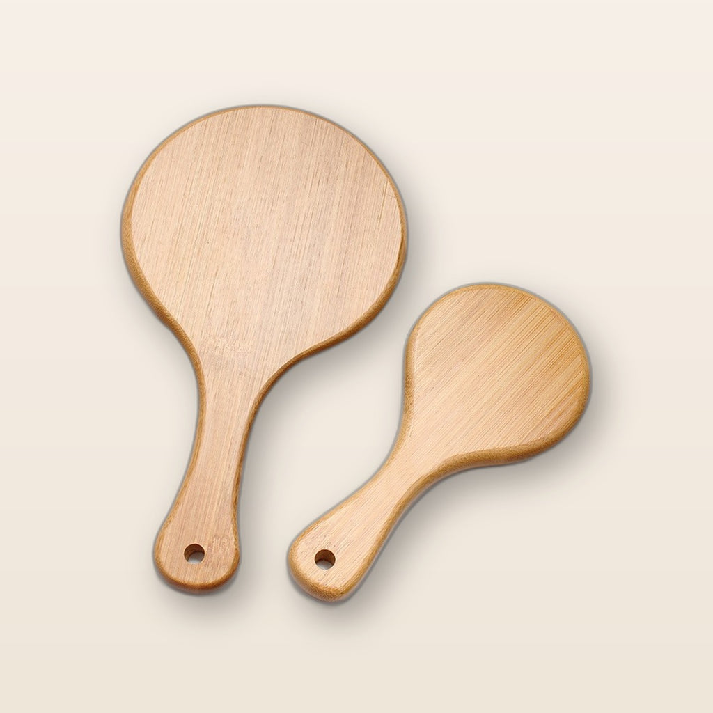 Bamboo hand mirror by Glow Ritual