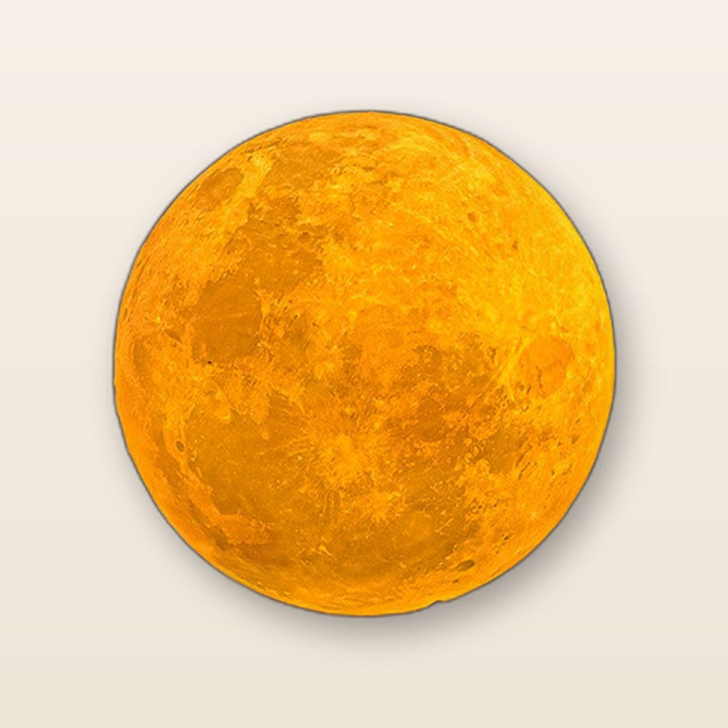 3D moon lamp night light by Glow Ritual