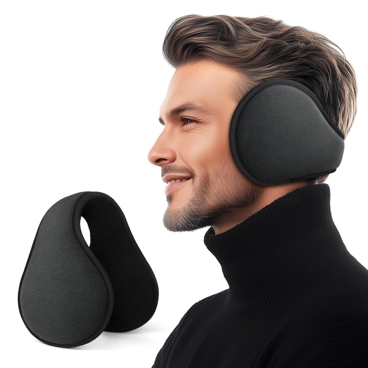 Behind-the-head ear muffs by Glow Ritual