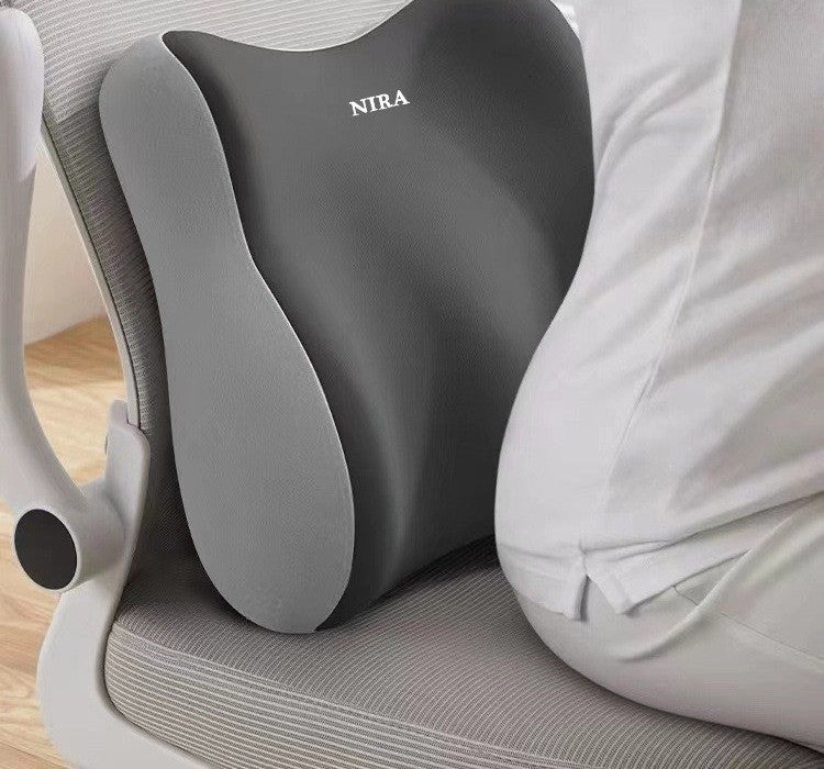 Memory foam lumbar support pillow by Glow Ritual