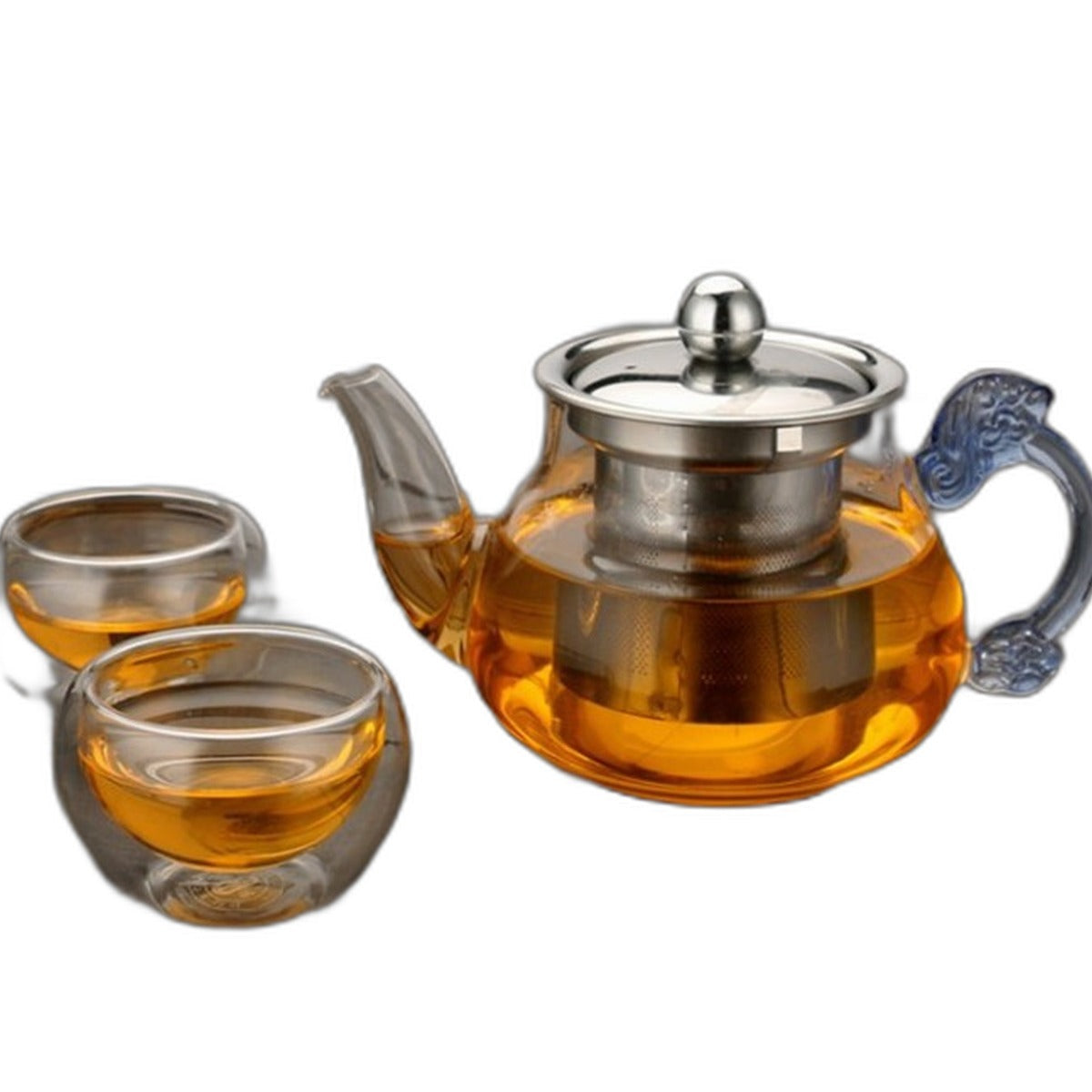 Glass teapot set by Glow Ritual