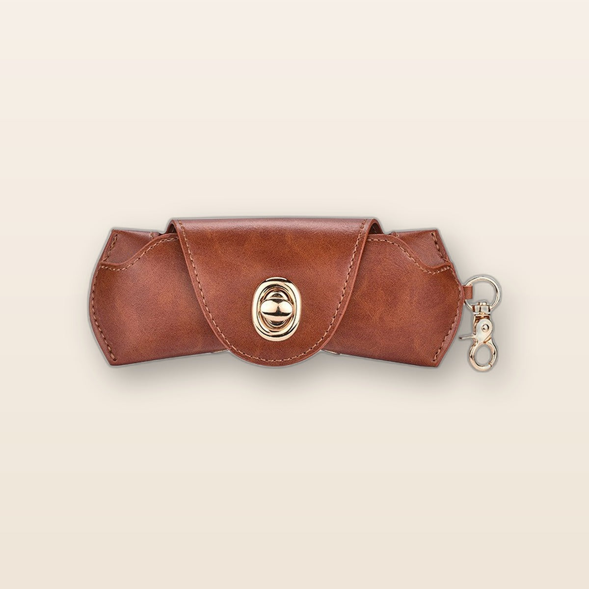 Leather sunglasses case by Glow Ritual