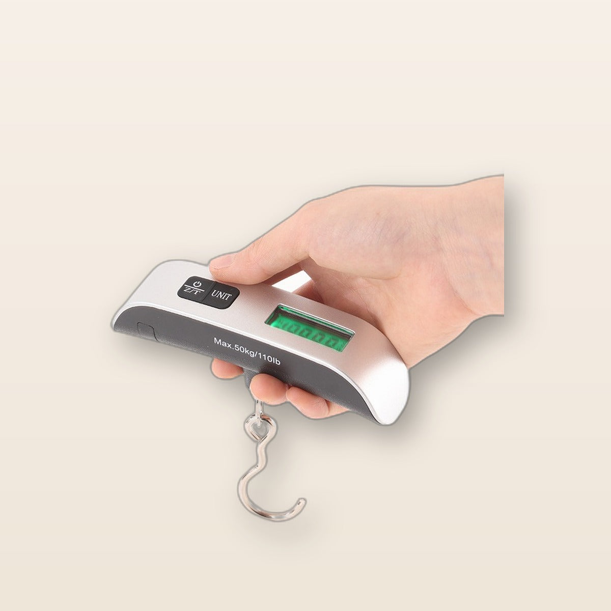 Digital luggage scale by Glow Ritual