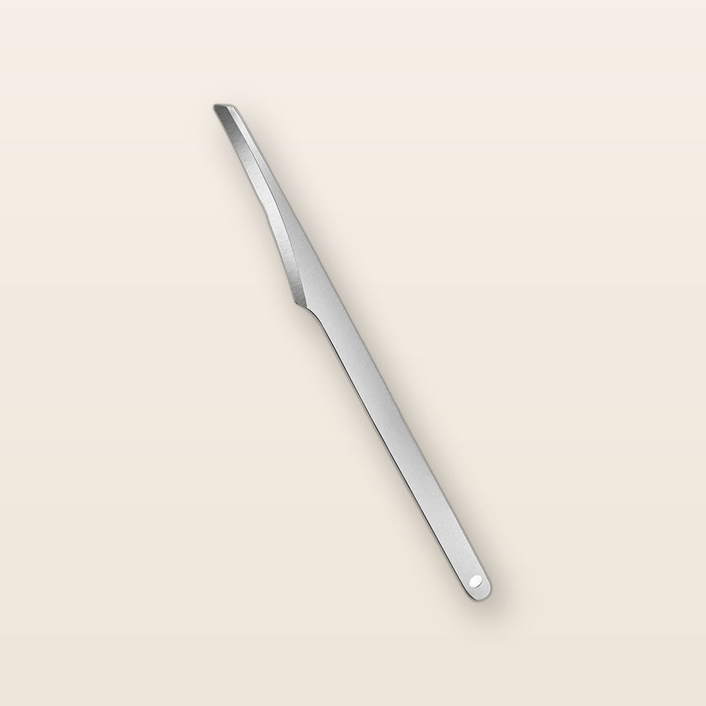 Stainless steel foot callus shaver by Glow Ritual