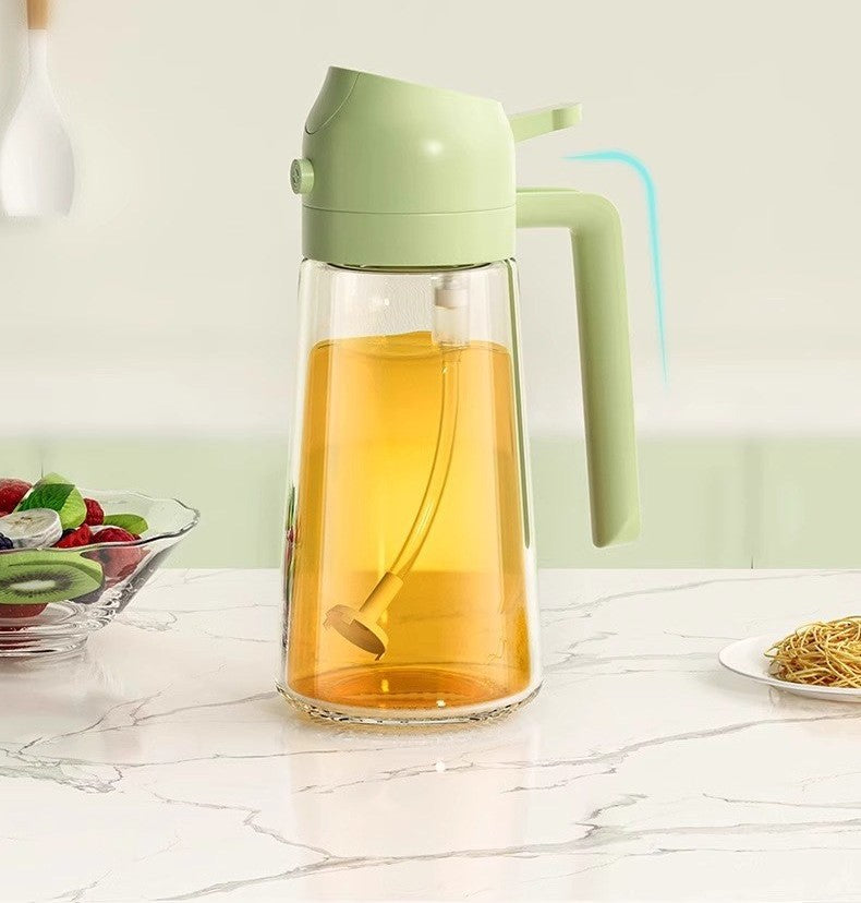 Glass oil dispenser by Glow Ritual