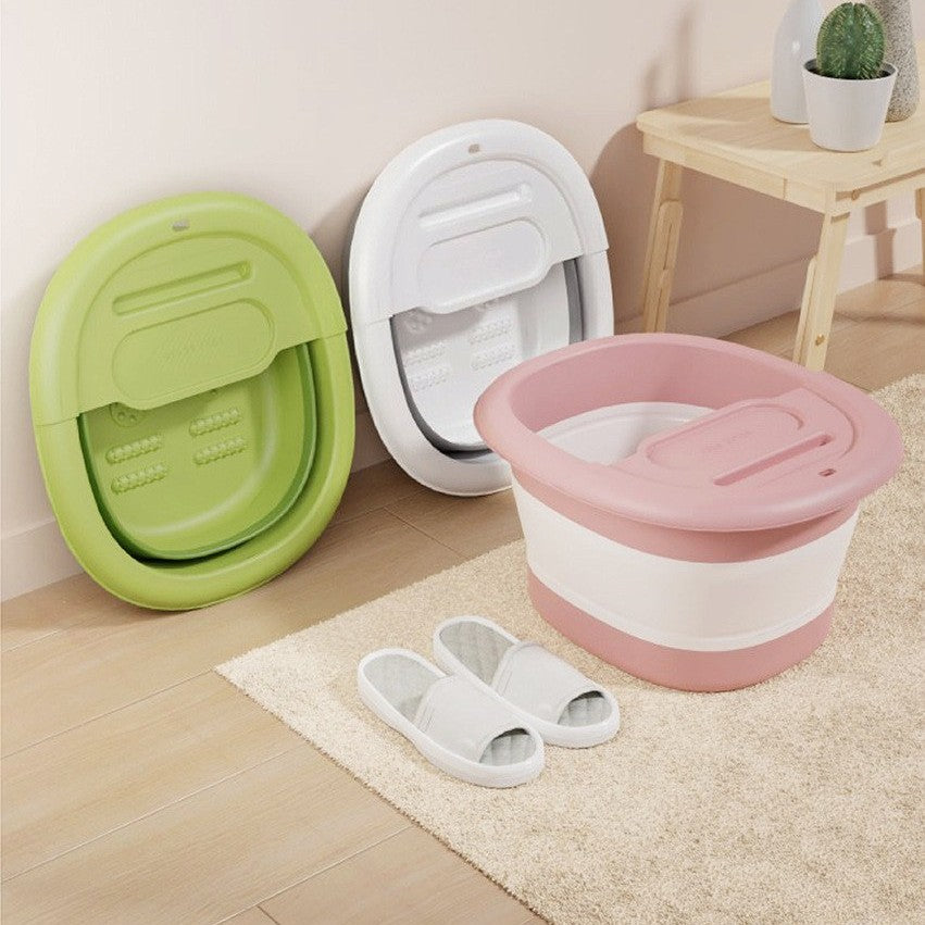 Folding foot soak basin by Glow Ritual