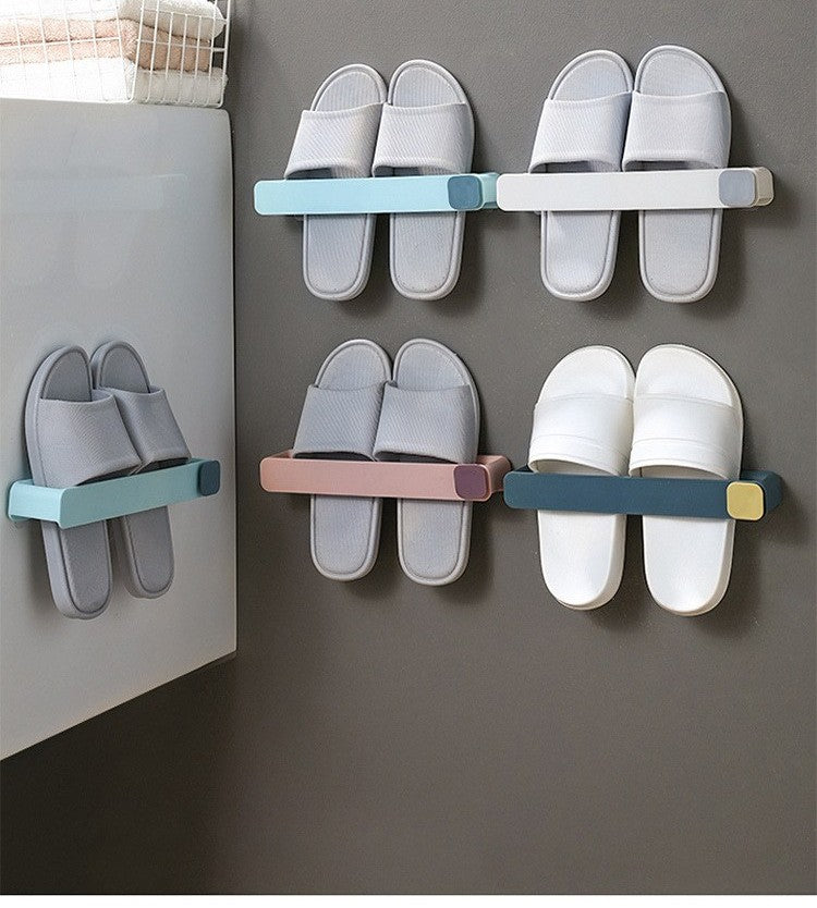Wall slipper rack by Glow Ritual