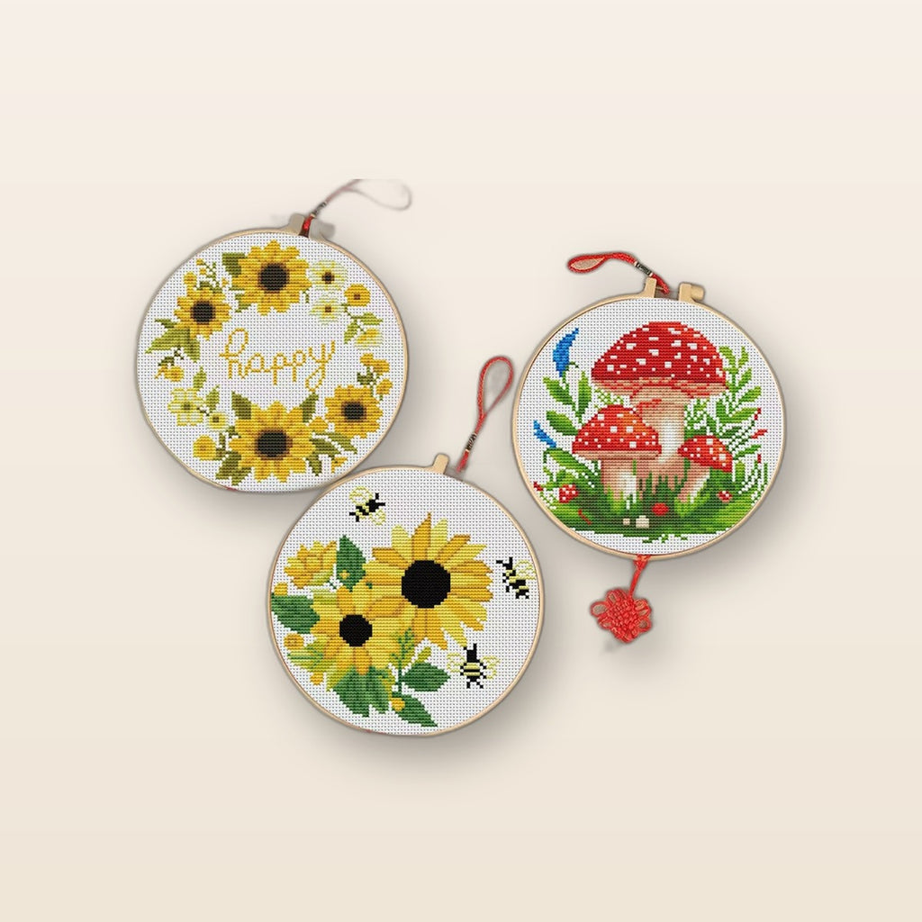 Embroidery kit for beginners by Glow Ritual