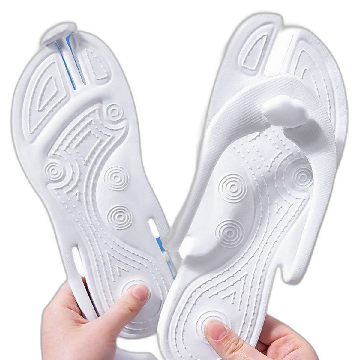 Folding travel slippers by Glow Ritual