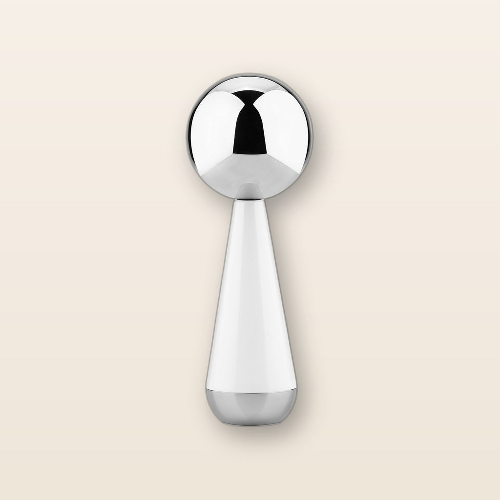 Stainless steel ice roller ball by Glow Ritual