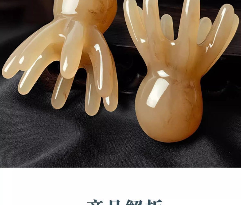 Octopus scalp massager comb by Glow Ritual