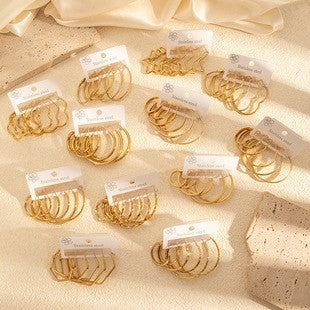Hoop earrings set by Glow Ritual