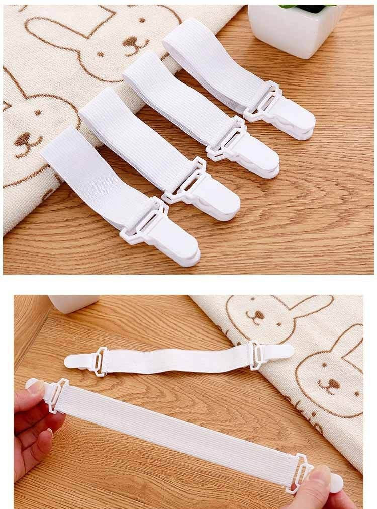 Bed sheet suspenders by Glow Ritual