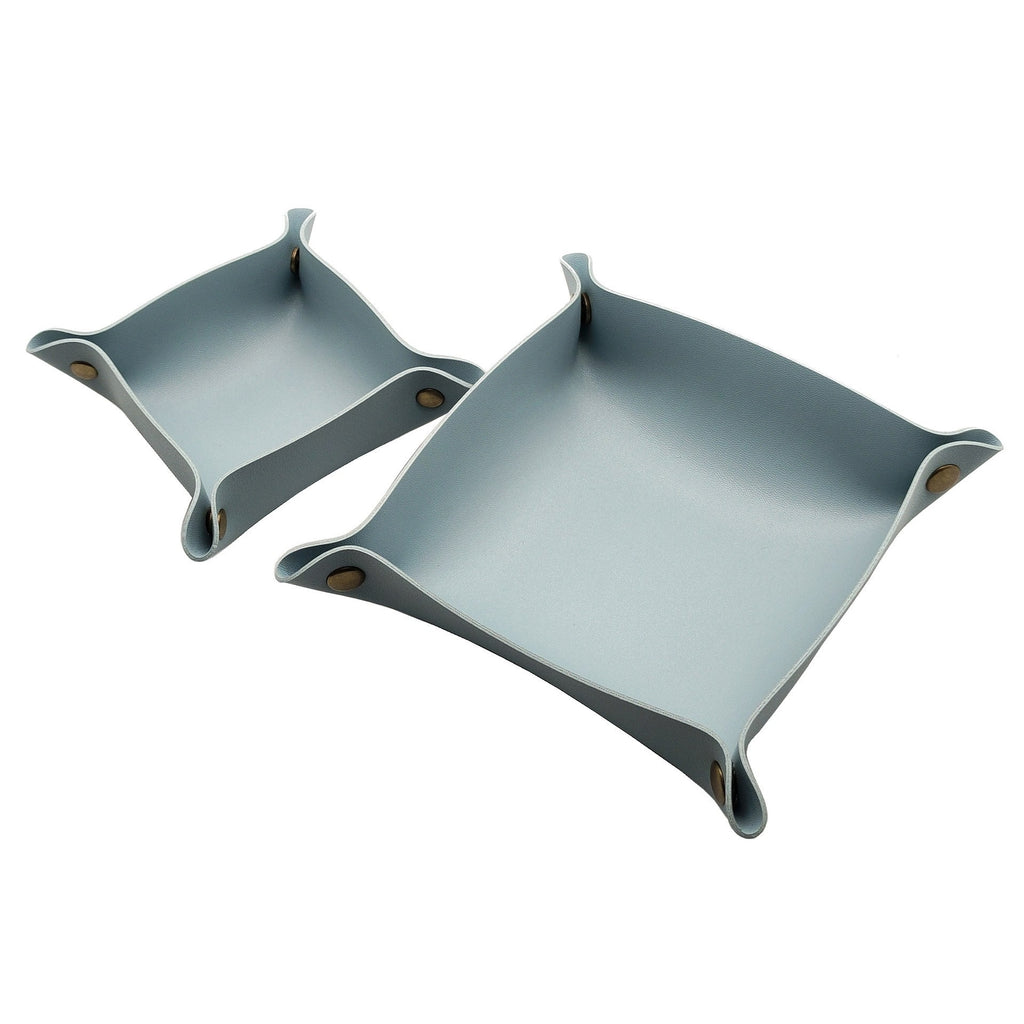 Leather valet catchall tray by Glow Ritual