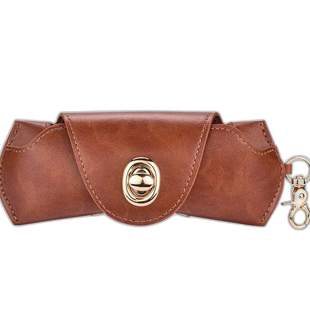 Leather sunglasses case by Glow Ritual