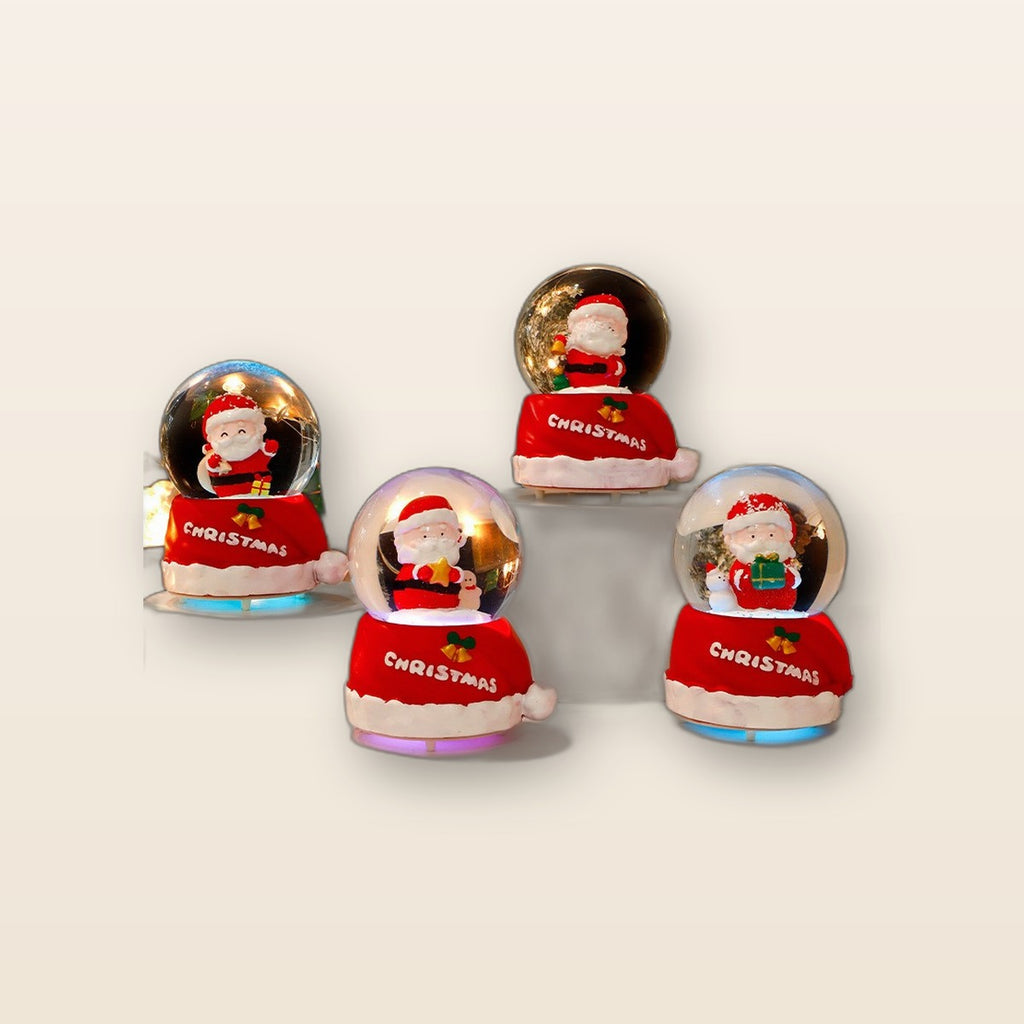 Christmas snow globe by Glow Ritual