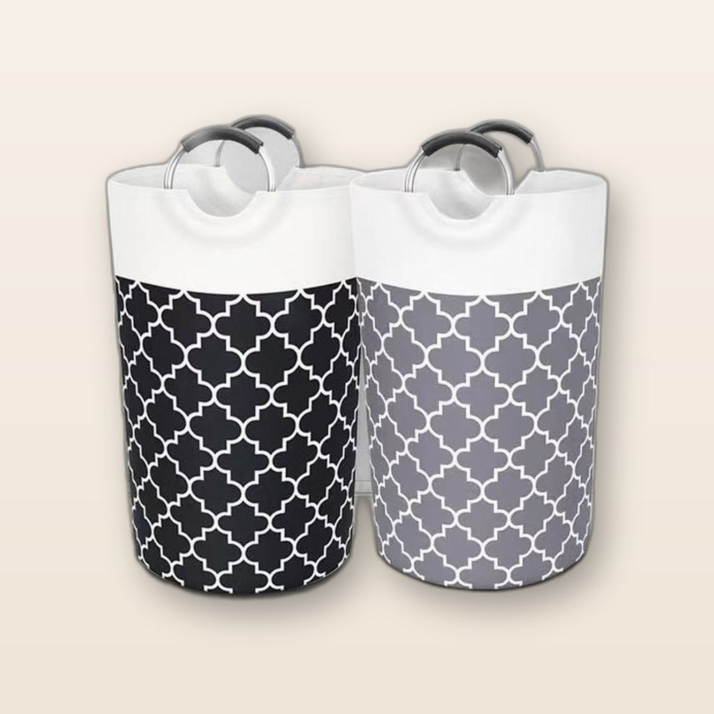 Foldable laundry basket by Glow Ritual