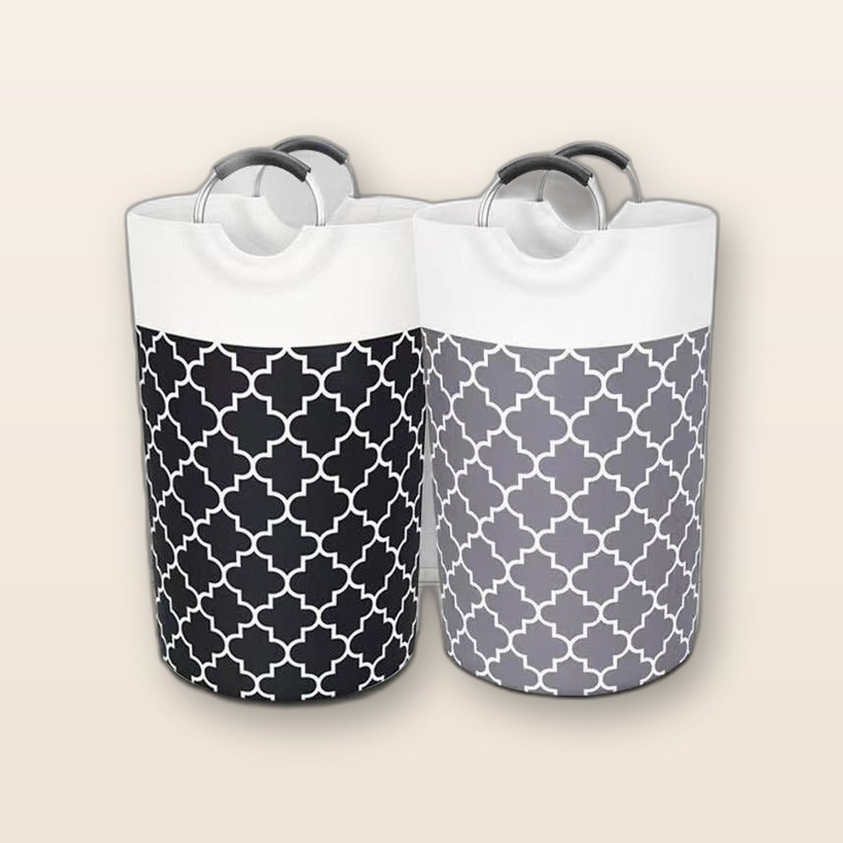 Foldable laundry basket by Glow Ritual